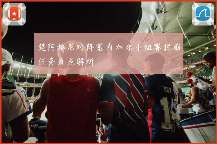楚阿梅尼对阵塞内加尔小组赛拦截任务看点解析