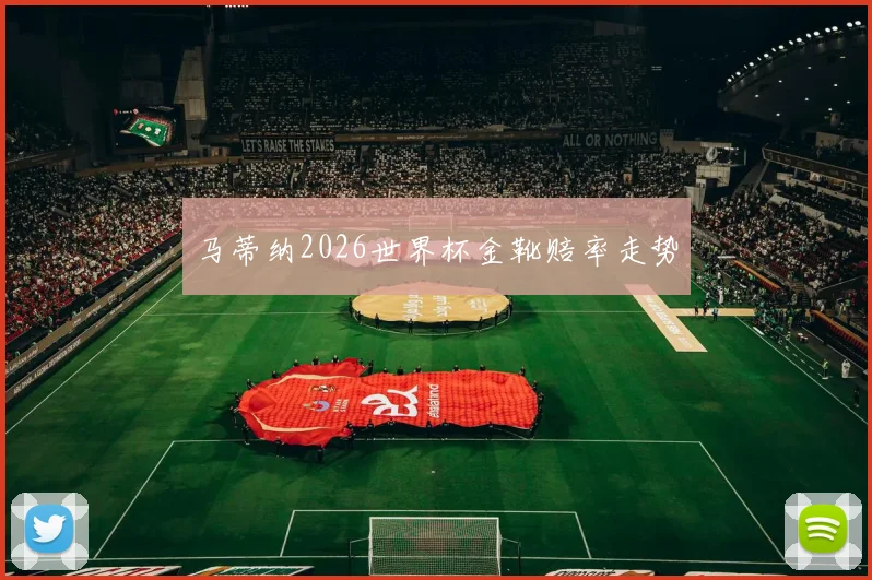 马蒂纳2026世界杯金靴赔率走势